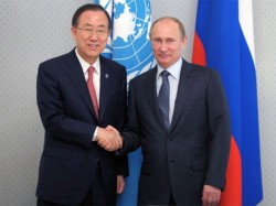 Путин и Пан Ги Мун созвонились